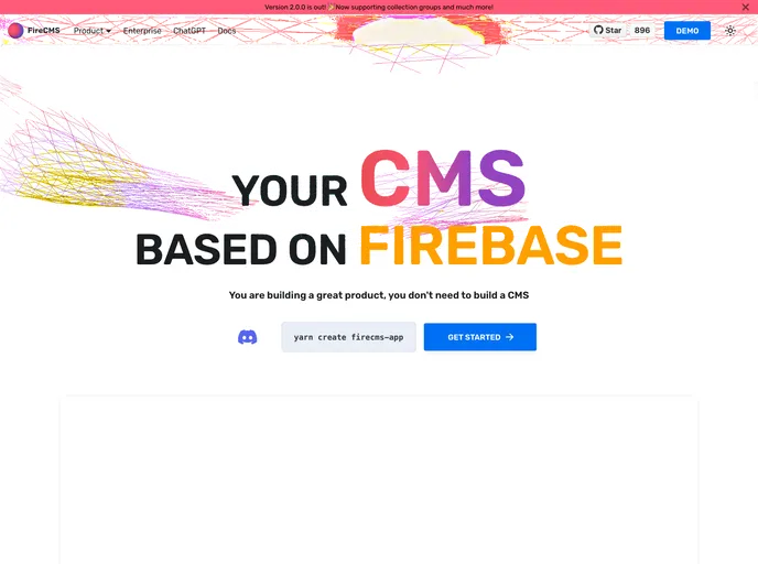 Firecms screenshot