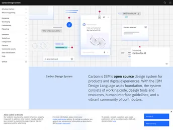 Carbon Website screenshot