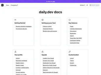 Docs screenshot