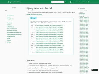 Django Comments Xtd screenshot