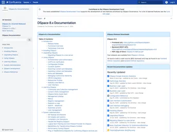 Dspace Angular screenshot