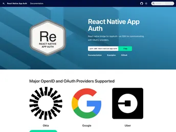 React Native App Auth screenshot