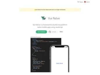 Vue Native Core screenshot