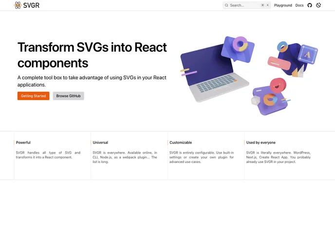 Svgr screenshot