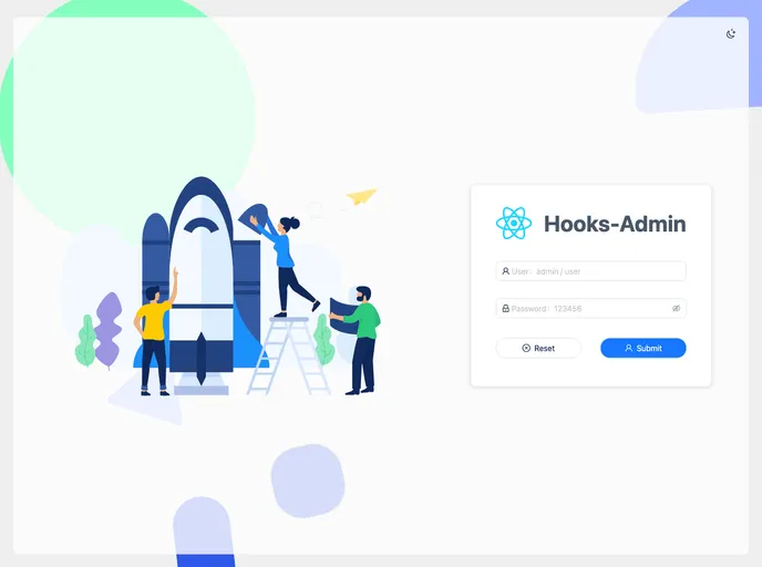 Hooks Admin screenshot