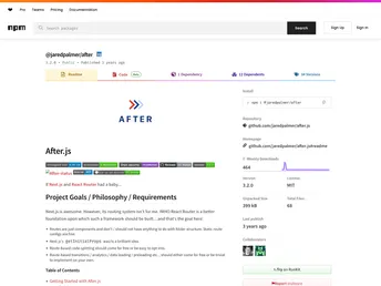 After.js screenshot