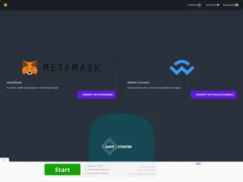 Dapp Starter screenshot
