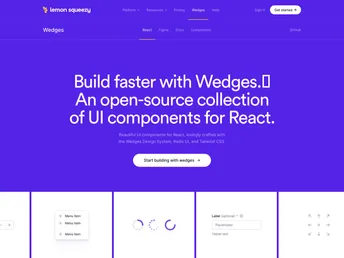 Wedges UI Kit screenshot