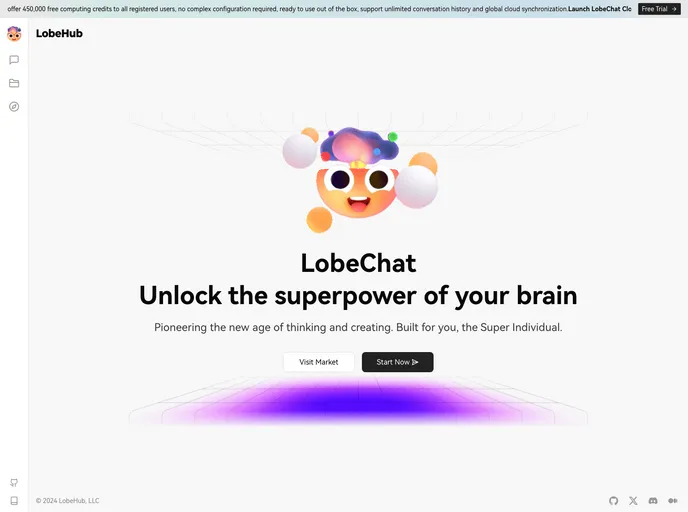 Lobe Chat screenshot