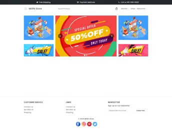 Mern Ecommerce screenshot