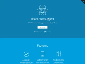 React Autosuggest screenshot