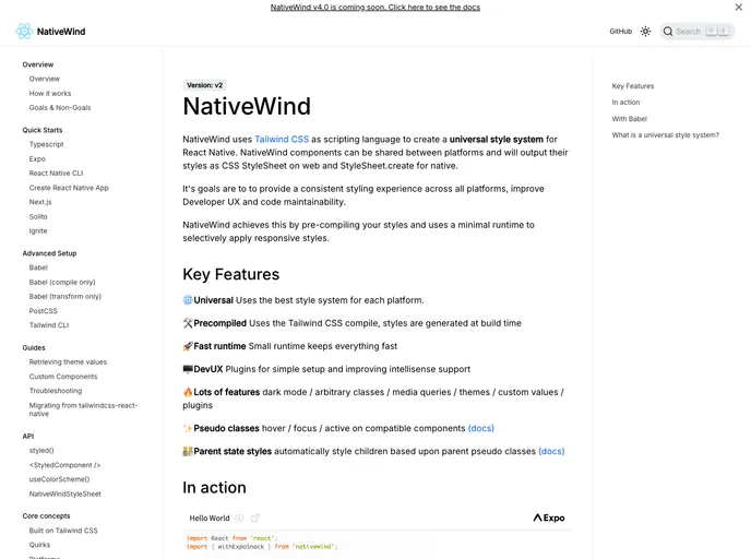 Nativewind screenshot