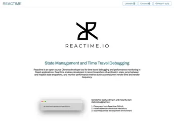 Reactime screenshot