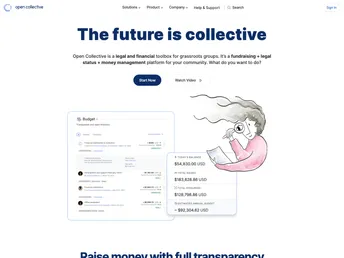 Opencollective Frontend screenshot