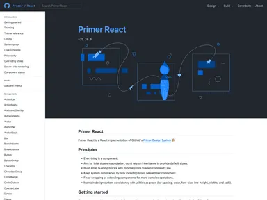 React screenshot