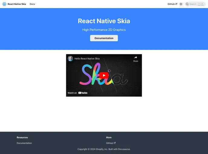 React Native Skia screenshot