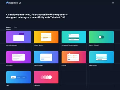 Headless UI screenshot