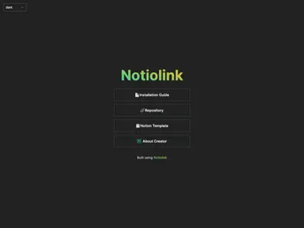 Notiolink screenshot