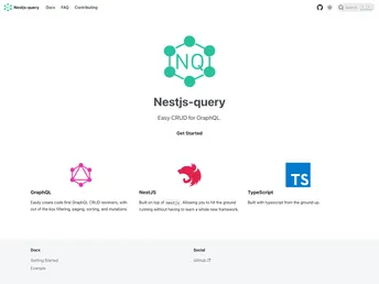 Nestjs Query screenshot