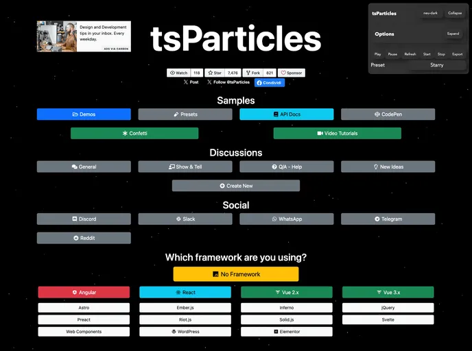 React screenshot