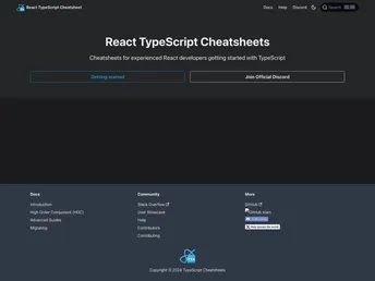 React screenshot